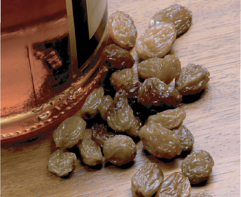 Cognac raisins