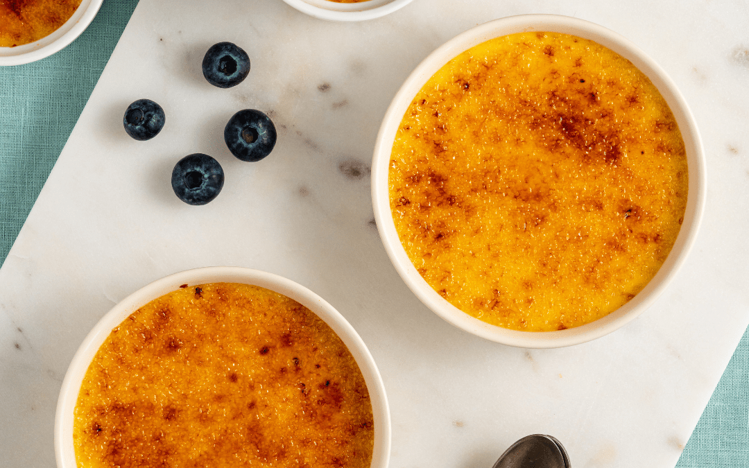 Façon crème brûlée