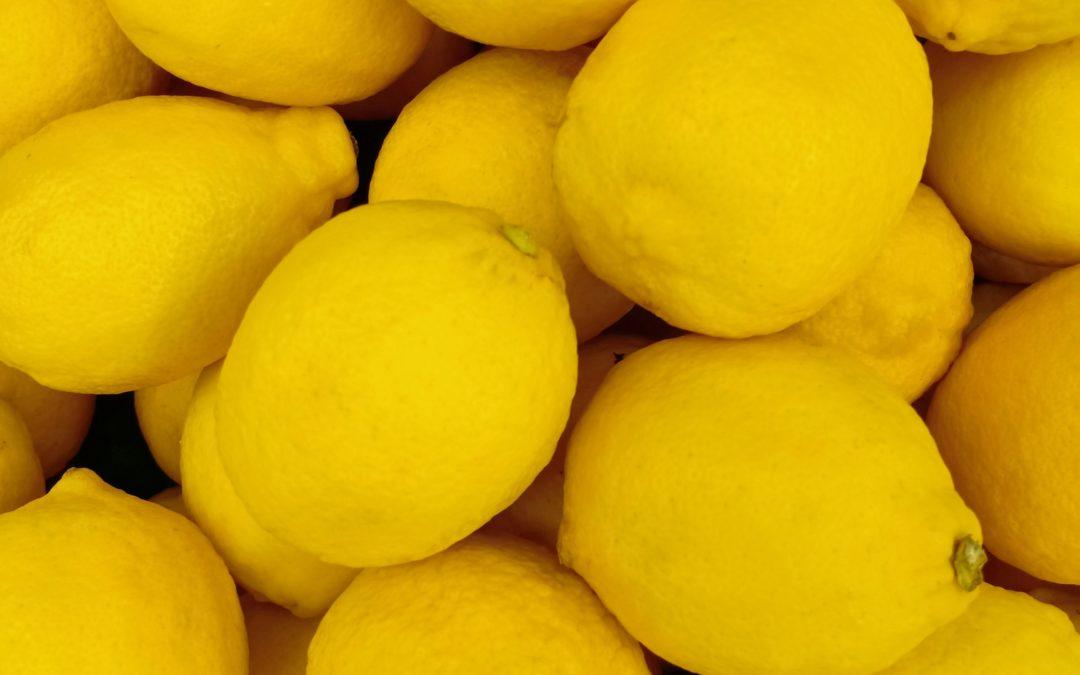 Cône artisanal Citron jaune de Sicile