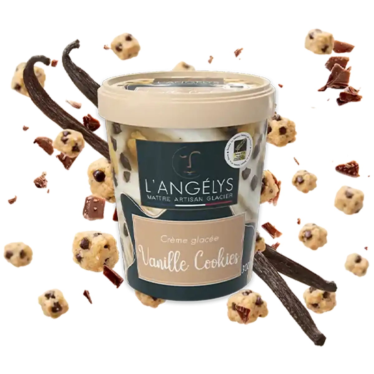 Cookie vanille éclat