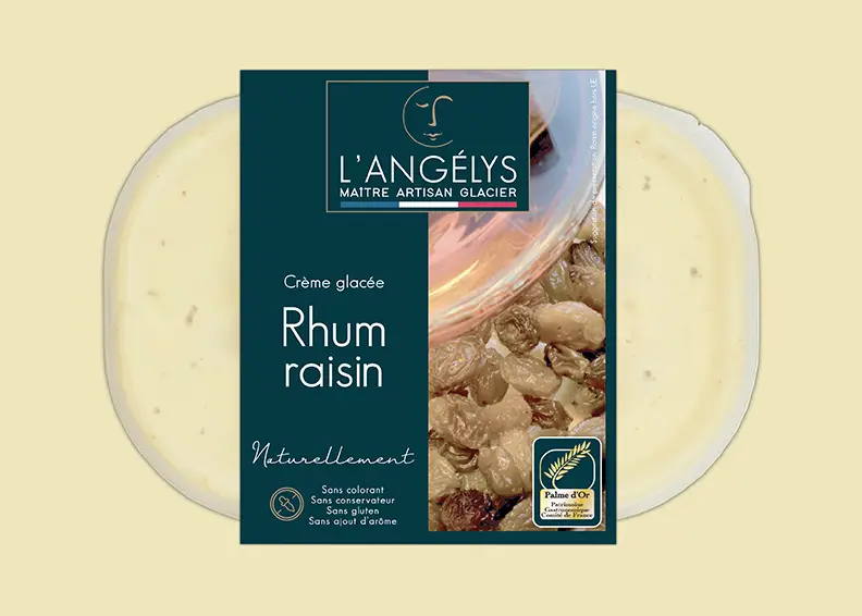 Rhum raisin-bac
