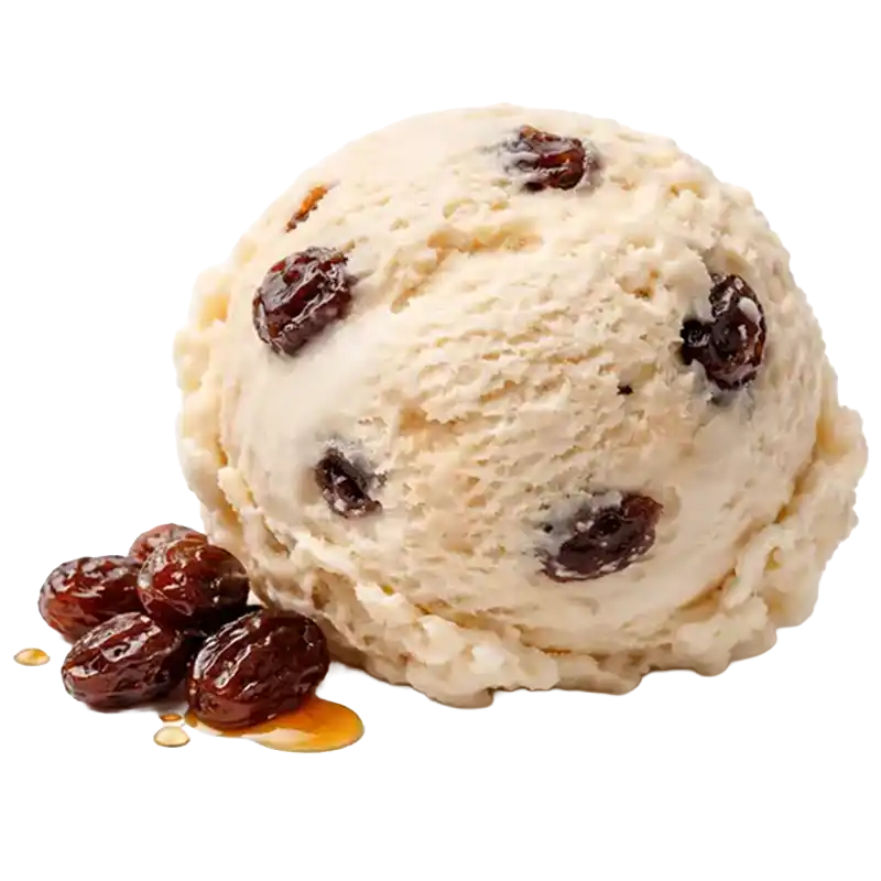 Rhum raisin-boule