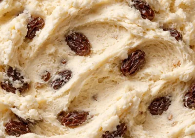 Rhum raisin-texture