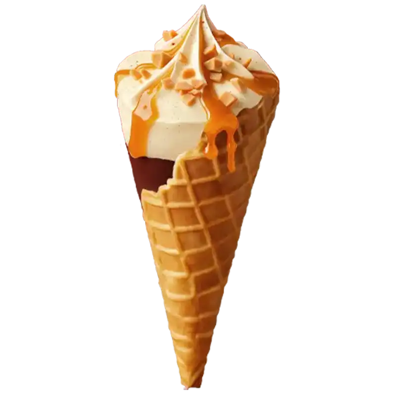 Vanille-Caramel-cône