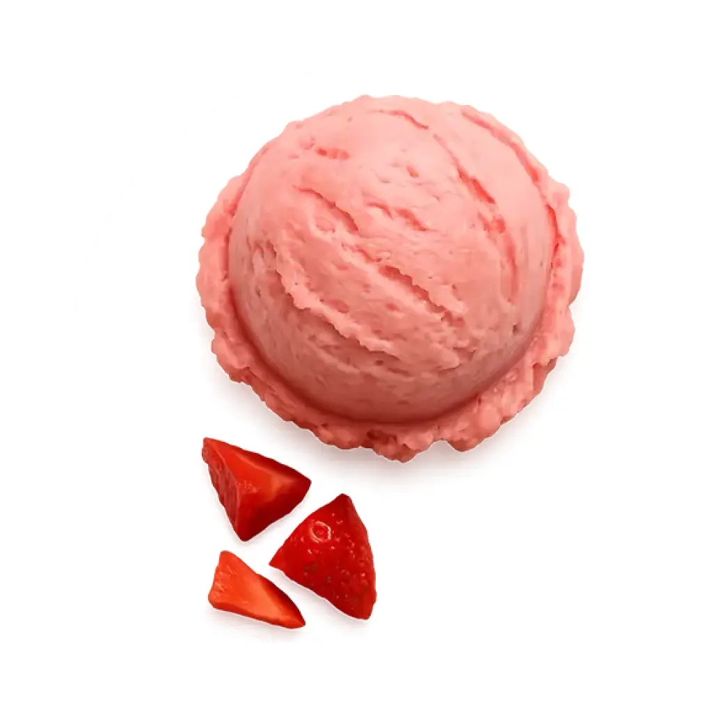 Boule fraise