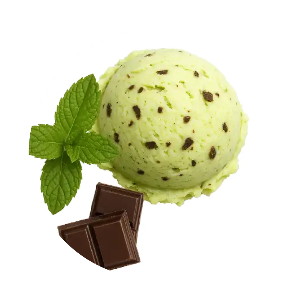 Boule menthe chocolat