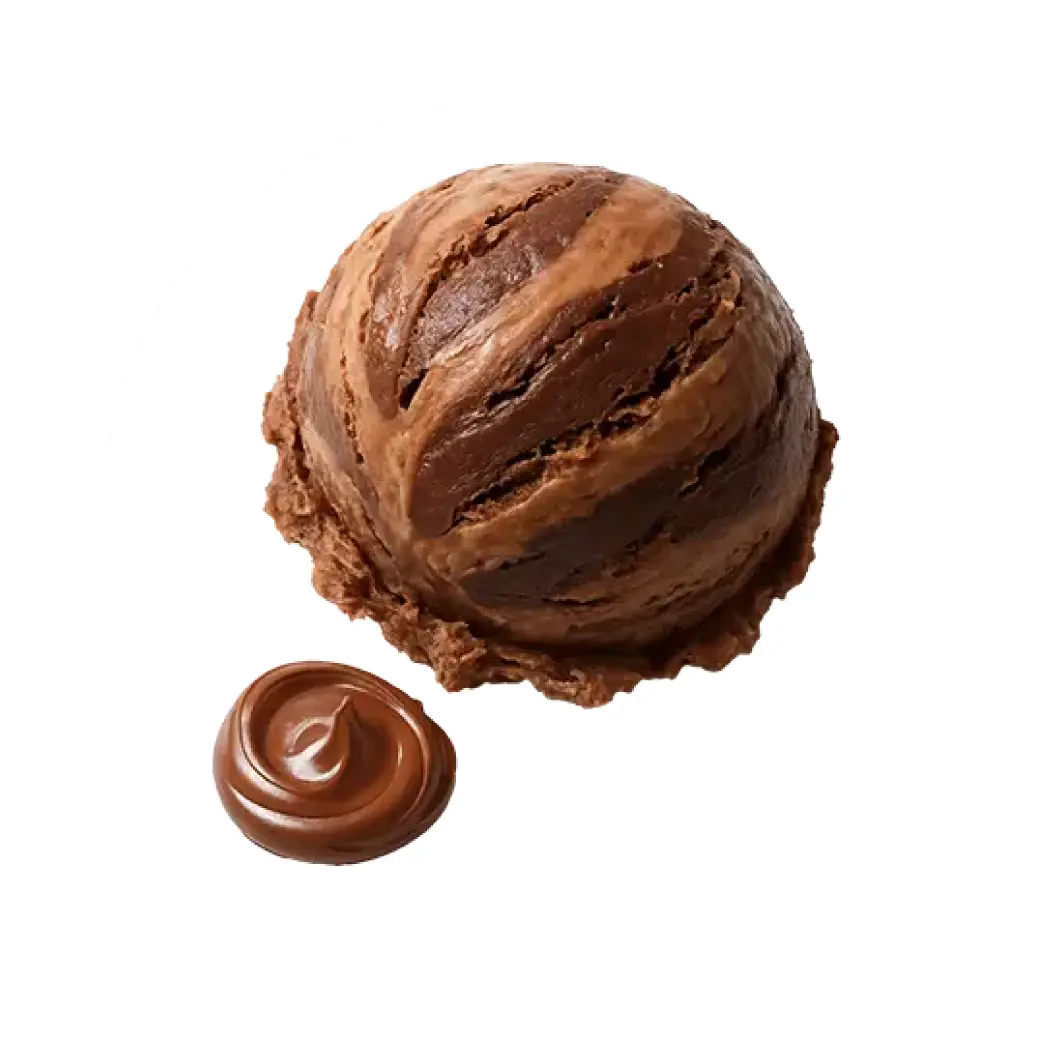 Pâte à tartiner marbrée