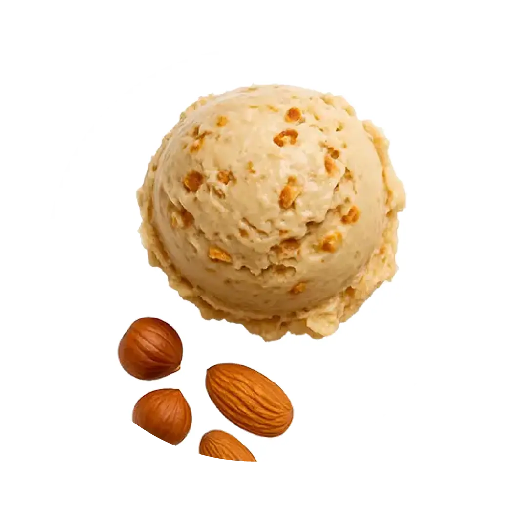 Boule pralinée amande et noisette