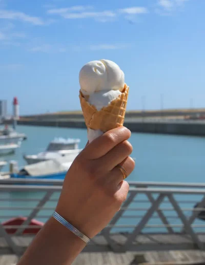 Cone Chocolat blanc yaourt